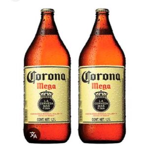Cerveza Clara Corona Mega Botella 1.20 L